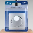 Kopp Paris Abdeckung für Dimmer Nr. 2 Silber...