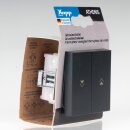 Kopp Athenis Jalousieschalter Anthrazit 16A 250V IP20...