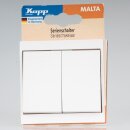 Kopp Malta Serienschalter Weiß 10A 250V IP20...
