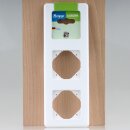 Kopp Europa Abdeckrahmen 3-fach Arktisweiß 223x80...