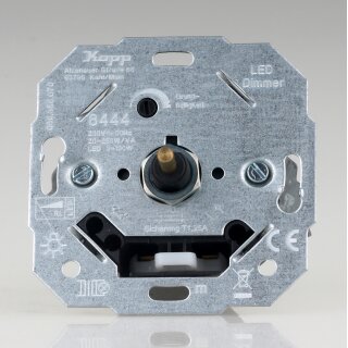 Kopp LED-Dimmer 3–100W LED / 20–250W Glüh- und Halogenlampen 230V UP-Montage 8444