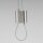 Drahtseilhalter Doppel-Seilstopper Gripper 18×18×10mm mit Schnellspannfunktion Messing vernickelt