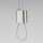 Drahtseilhalter Doppel-Seilstopper Gripper 18×18×10mm mit Schnellspannfunktion Messing vernickelt