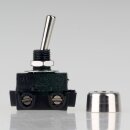 Lampen Einbau-Kippschalter mit Metallhebel 2A/250 V AC AN/AUS für 6mm Einbaudurchmesser