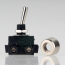 Lampen Einbau-Kippschalter mit Metallhebel 2A/250 V AC AN/AUS für 6mm Einbaudurchmesser