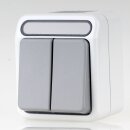 Merten Serienschalter 1-polig 10 AX 250 V Aufputz IP44...