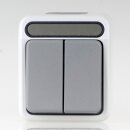 Merten Serienschalter 1-polig 10 AX 250 V Aufputz IP44...