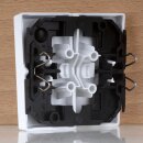 Merten Doppelwippe für Serienschalter Aktivweiß glänzend 55×55mm System M 432525 / 30235