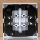 Merten Doppelwippe für Rollladenschalter und Taster Aktivweiß 55×55mm System M 432425/30238