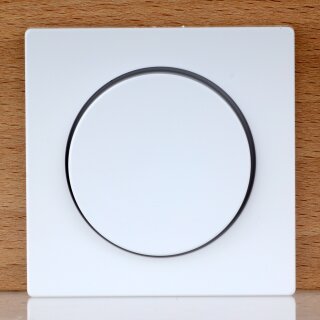 Merten Zentralplatte für Dreh-Dimmer Aktivweiß glänzend 55×55mm MEG5250-0325 / 30237