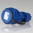 PCE Schutzkontaktkupplung blau IP66/IP68 druckwasserdicht...