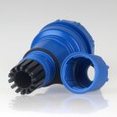 PCE Schutzkontaktkupplung blau IP66/IP68 druckwasserdicht 16A 250V Typ 20251