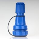 PCE Schutzkontaktkupplung blau IP66/IP68 druckwasserdicht 16A 250V Typ 20251