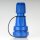 PCE Schutzkontaktkupplung blau IP66/IP68 druckwasserdicht 16A 250V Typ 20251