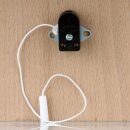 Einbau-Zugschalter 1-polig EIN/AUS 2A/250V AC für Lampen – 27×15×12mm mit Befestigungsplatte