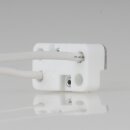 Universal Niedervolt-Lampenfassung GY6,35/G4/GU5,3 24V 4 A Keramik mit 14 cm Kabel