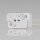 Universal Niedervolt-Lampenfassung GY6,35/G4/GU5,3 24V 4 A Keramik mit 14 cm Kabel