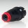 Unitec PCE Gummi-Schutzkontakt-Stecker schwarz 16A/250V AC IP54 Taurus 2 – 40549L