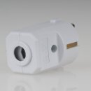Unitec Schutzkontakt-Stecker grau 16 A/250V AC mit Schraubklemmen 40547L