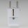 Unitec Schutzkontakt-Stecker grau 16 A/250V AC mit Schraubklemmen 40547L