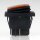 Einbau-Wippschalter orange beleuchtet 2-polig EIN/AUS 30×22 mm 16A 250V AC IP65
