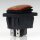 Einbau-Wippschalter orange beleuchtet 2-polig EIN/AUS 30×22 mm 16A 250V AC IP65