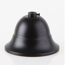 Lampen-Baldachin Metall 90x61mm flämisch schwarz mit...