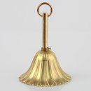 Lampen-Baldachin 100x57mm Messing roh mit...