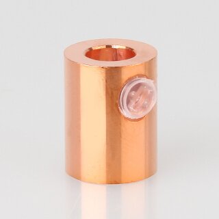 Zugentlastung mit M10x1 Innengewinde für Kabel 13x17mm Metall verkupfert
