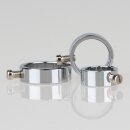 10mm Messing verchromt Stellring 14x6mm für Lampen...