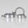 10mm Messing verchromt Stellring 14x6mm für Lampen und Leuchtenbau Pendelrohr