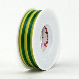 Coroplast PVC Elektro Isolierband grün-gelb Länge 10m Breite 15mm