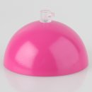 Lampen-Baldachin 50x100mm Metall pink mit Zugentlastung...
