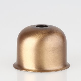 E27 Fassungshülse 48x35 Zierhülse Metall Antik Fume für Lampenfassung