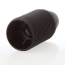 E14 Lampenfassung Thermoplast/Kunststoff schwarz mit Gewindemantel M10x1 IG