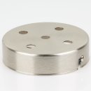 Lampen Metall Baldachin 100x25mm edelstahloptik für...