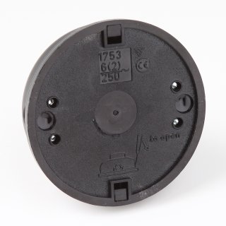 Schnurschalter Schnur-Zwischenschalter schwarz 80x33mm 250V/10A