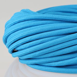 Textilkabel Stoffkabel blau 3-adrig 3x0,75 Zug-Pendelleitung S03RT-F 3G0,75 
