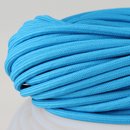 Textilkabel Stoffkabel blau 3-adrig 3x0,75...