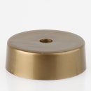 Lampen Verteiler-Baldachin-Set 70x25mm gold Dreilochscheibe und Befestigungsschraube für Mittelloch