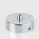 1-Loch Lampen-Baldachin Metall 80x25mm verchromt mit...