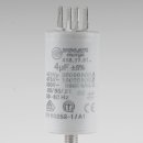 4uF 450V Anlaufkondensator Betriebskondensator Motorkondensator mit 6,3 mm Flachstecker