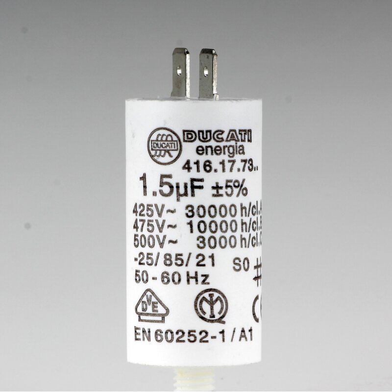 Anlaufkondensator Für Elektromotoren – 450 V, 1, Produktbild-Vorschau 2