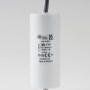 50uF 450V Anlaufkondensator Betriebskondensator Motorkondensator mit Kabel spritzwassergeschützt