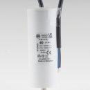 40uF 450V Anlaufkondensator Motorkondensator mit Kabel...