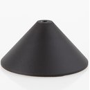 Lampen Leuchten Kunststoff Baldachin 118x57mm schwarz...