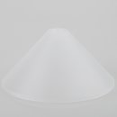 Lampen-Baldachin 118x57mm Kunststoff transparent...