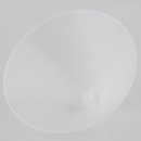 Lampen-Baldachin 118x57mm Kunststoff transparent...