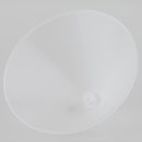 Lampen Leuchten Kunststoff Baldachin 118x57mm transparent Pyramiden Form