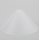 Lampen Leuchten Kunststoff Baldachin 118x57mm transparent Pyramiden Form